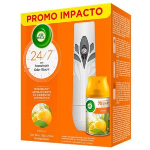 Desodorante Ambiental Freshmatic Aparato Citrico Air Wick